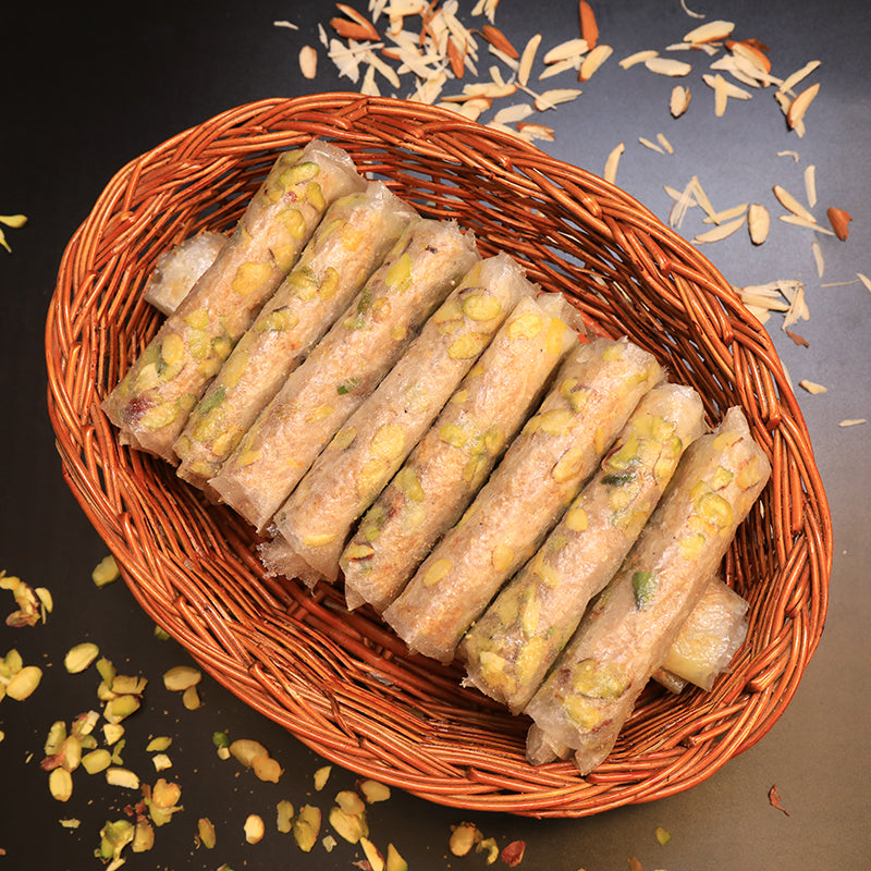 Dry Fruit Putharekulu (5 Pcs)