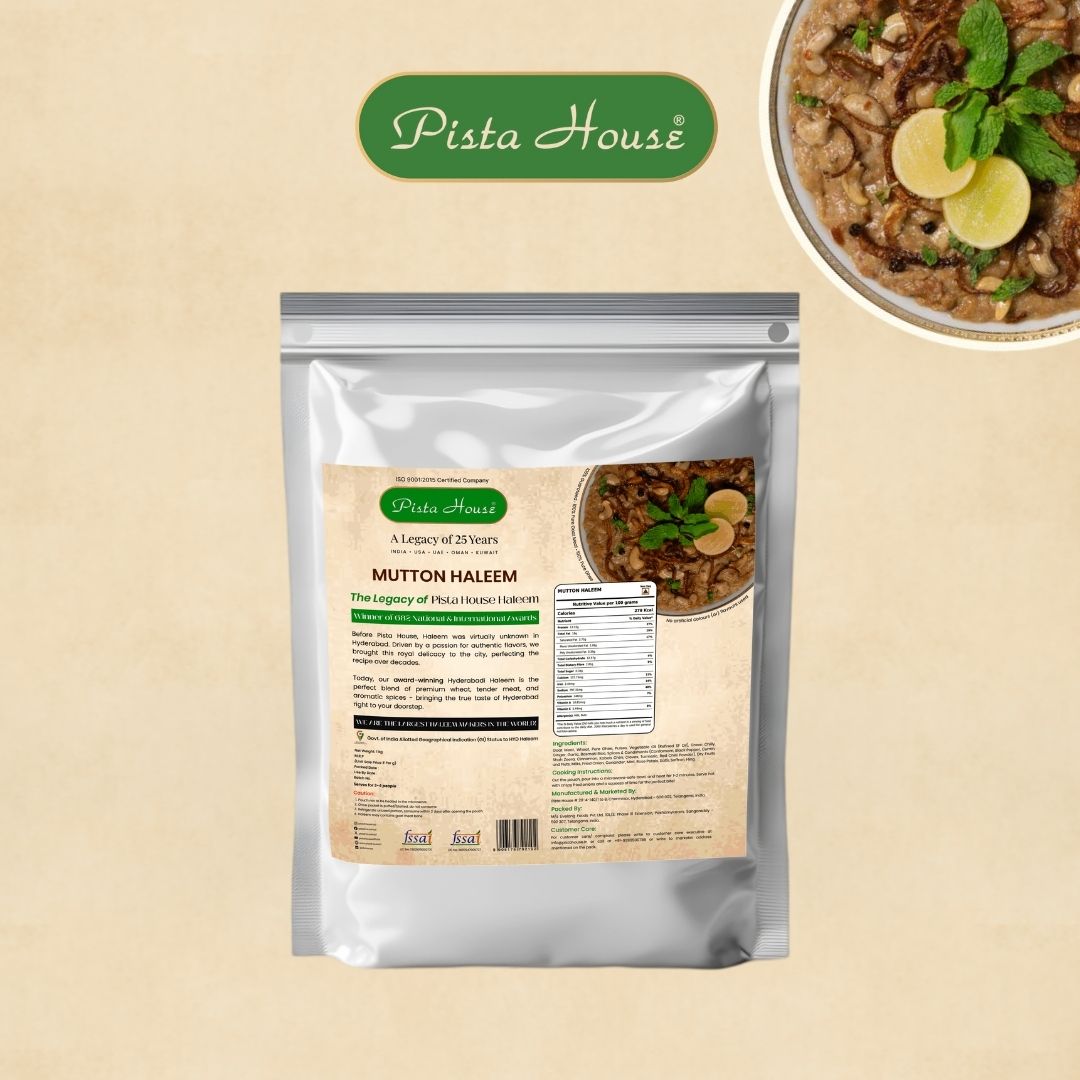 Pista House Mutton Haleem - 850g Travel Pack