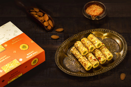 Badam Kesar Roll (MAP)