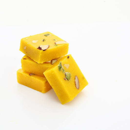 Mango Ice Cream Burfi