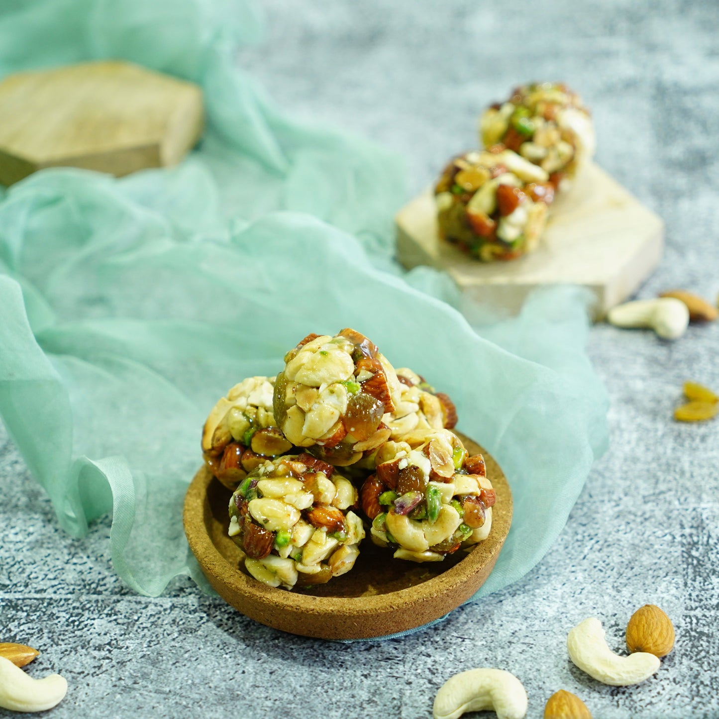 Honey Dry Fruit Laddu